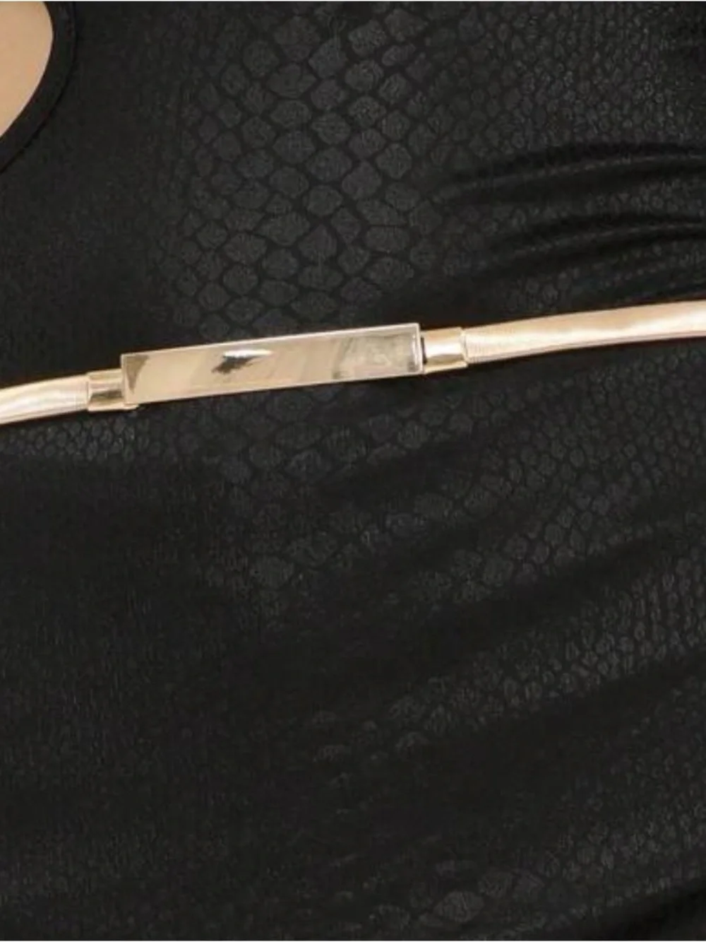 N/A gold rectangular